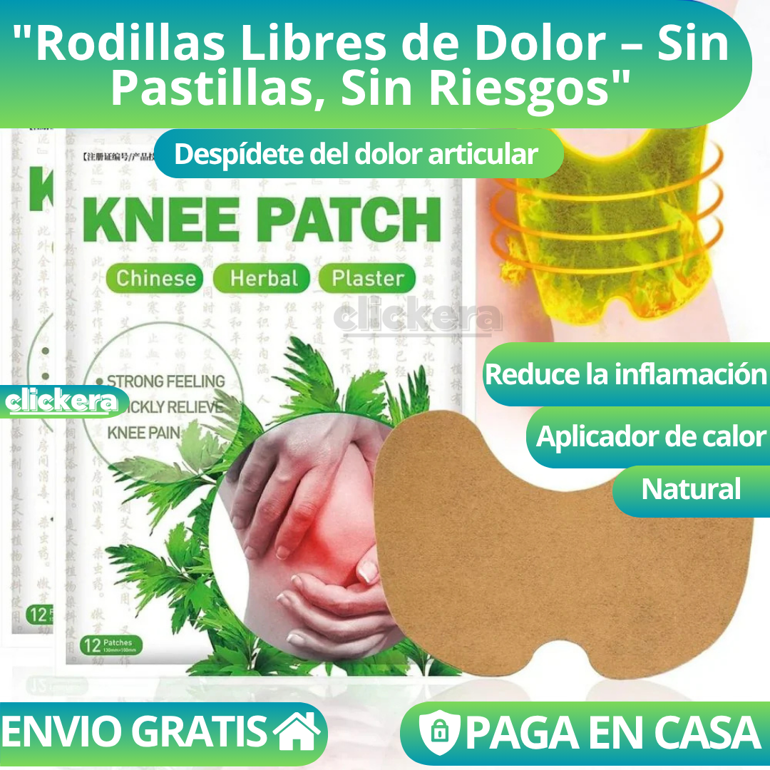 🦵 KNEE PATCH™ – El parche #1 contra el dolor en Chile