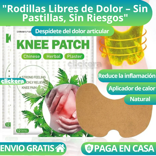 🦵 KNEE PATCH™ – El parche #1 contra el dolor en Chile