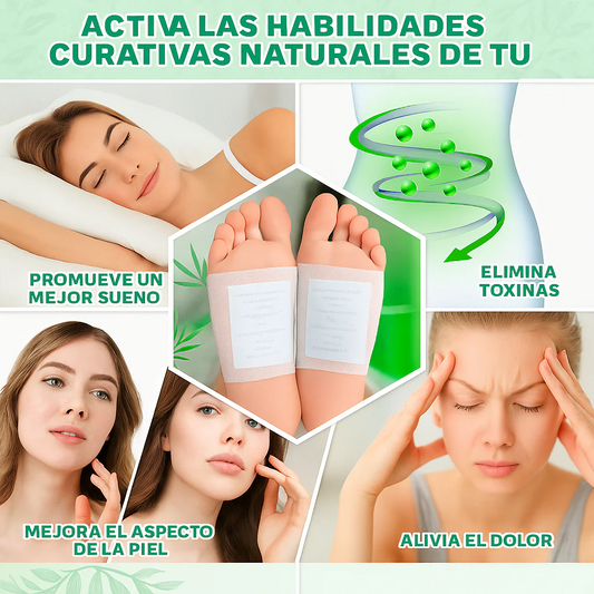 🔥 Parches Kinokis para Desintoxicación